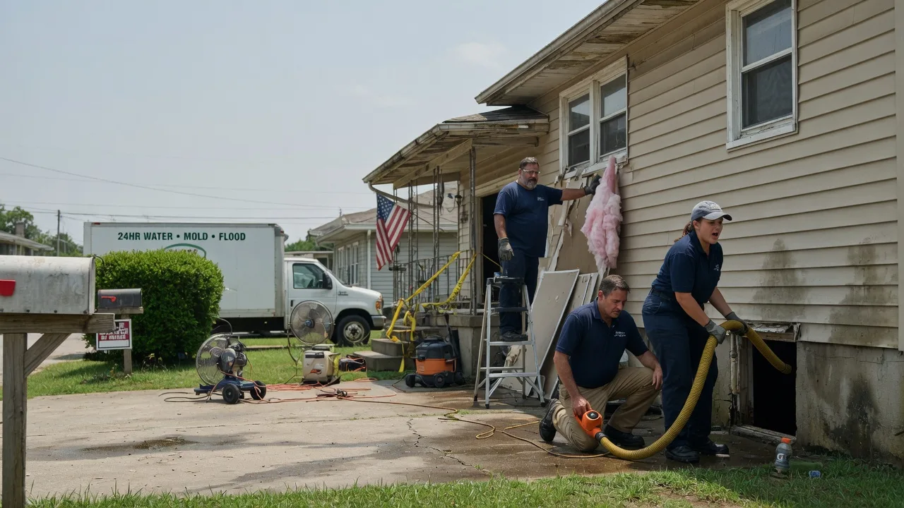 Water Damage Repair in Gorham, IL near me